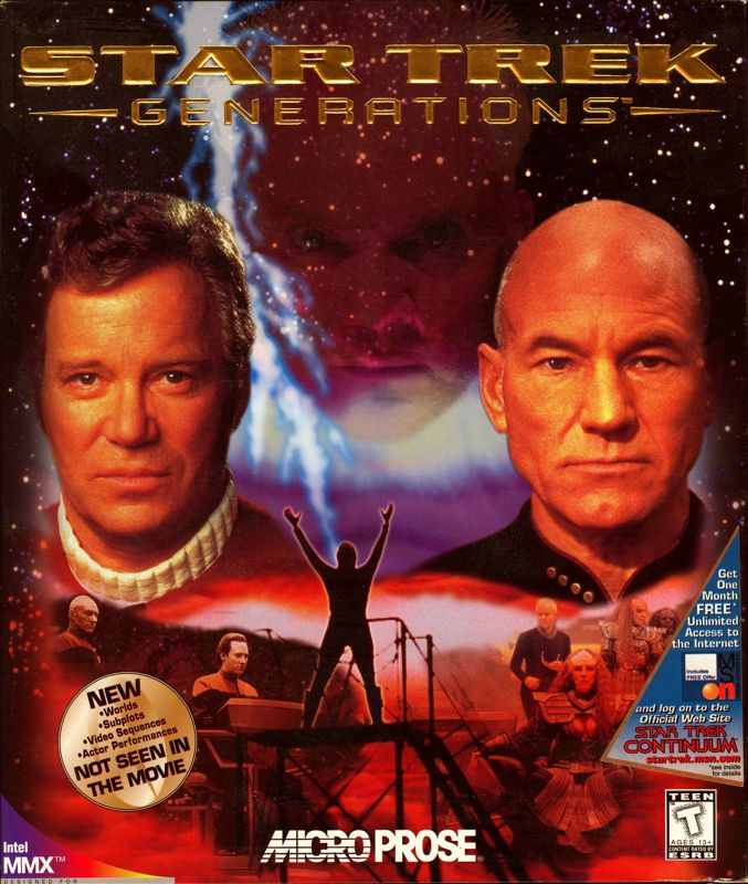 Front Cover for Star Trek: Generations (Windows)