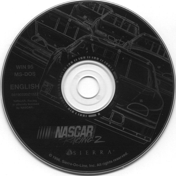 Media for NASCAR Racing 2 (DOS) (Sierra Originals Release)
