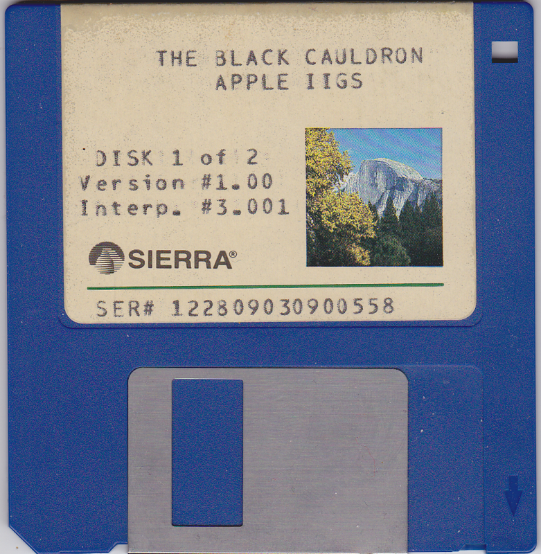Media for The Black Cauldron (Apple IIgs)