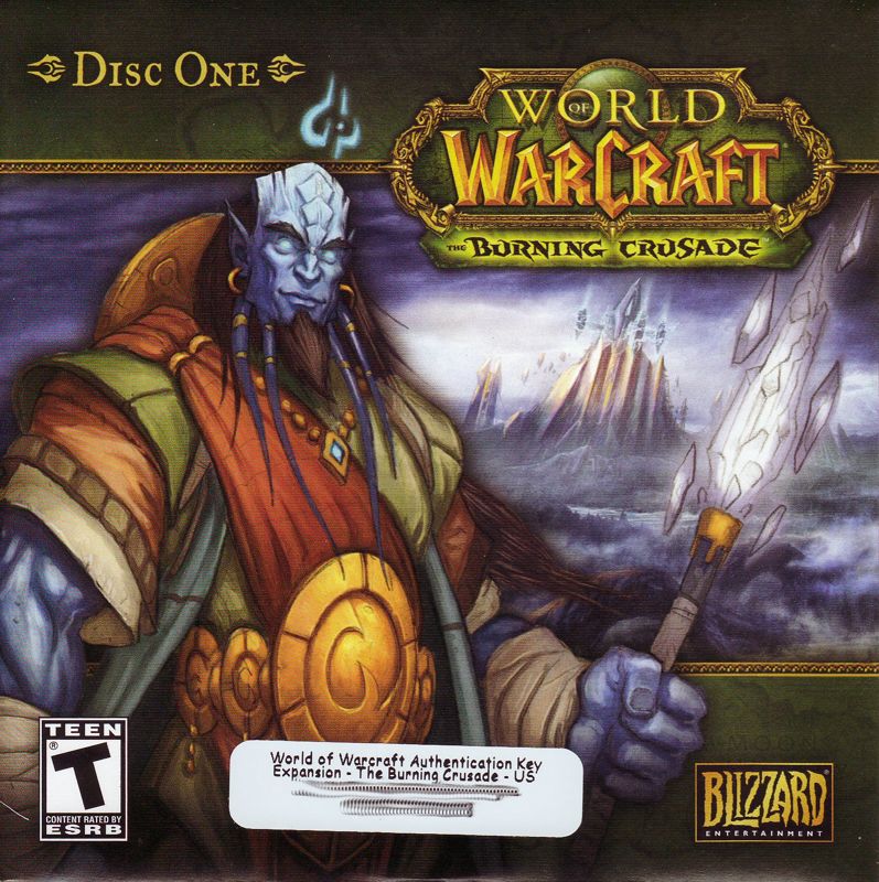 Other for World of WarCraft: The Burning Crusade (Macintosh and Windows): CD Jacket Front - Disc 1