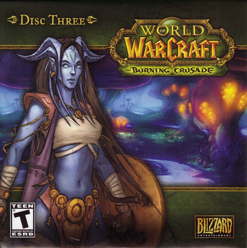 Other for World of WarCraft: The Burning Crusade (Macintosh and Windows): CD Jacket Front - Disc 3