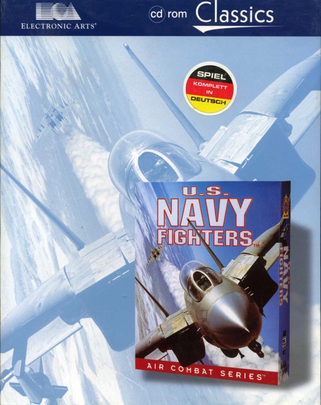 Front Cover for U.S. Navy Fighters (DOS) (EA CD-ROM Classics release)
