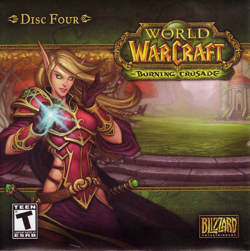 Other for World of WarCraft: The Burning Crusade (Macintosh and Windows): CD Jacket Front - Disc 4