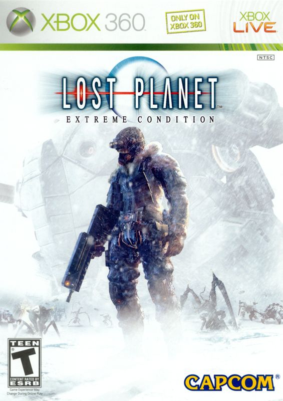 Front Cover for Lost Planet: Extreme Condition (Xbox 360)
