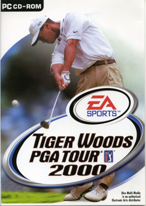 Front Cover for Tiger Woods PGA Tour 2000 (Windows) (Dice Multimedia release)