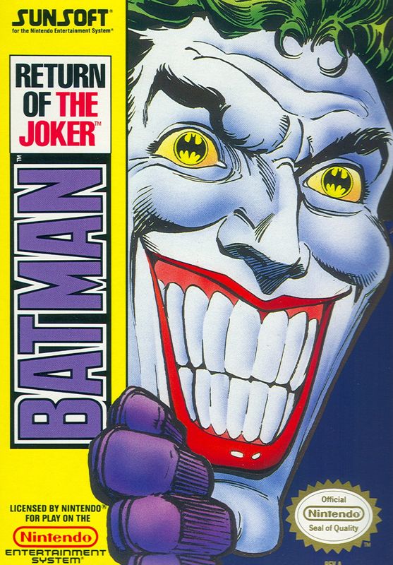 Front Cover for Batman: Return of the Joker (NES)