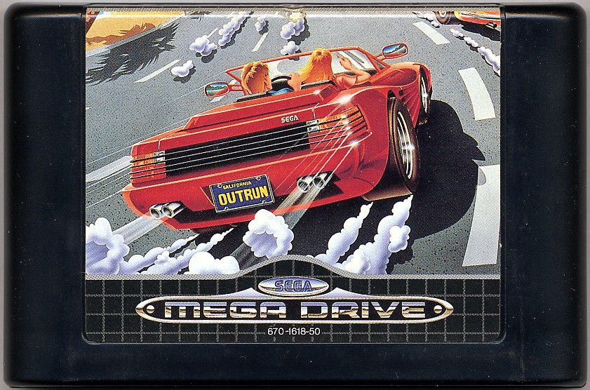 Media for OutRun (Genesis)