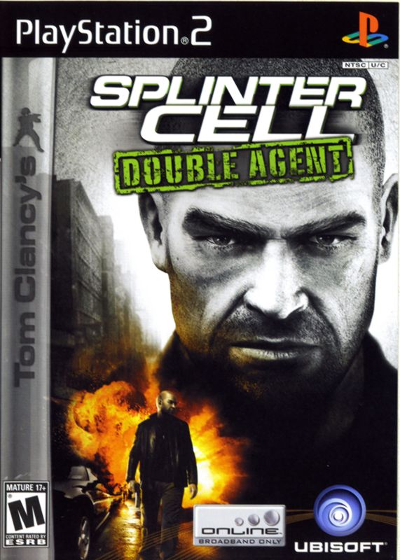 Front Cover for Tom Clancy's Splinter Cell: Double Agent (PlayStation 2)