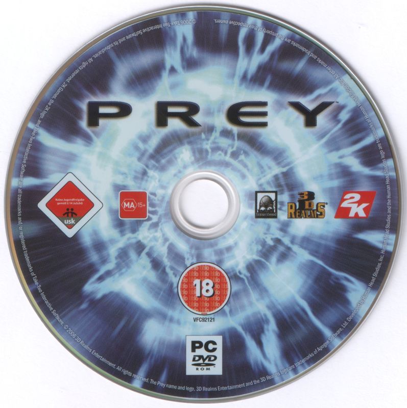 Media for Prey (Windows) (European English release)