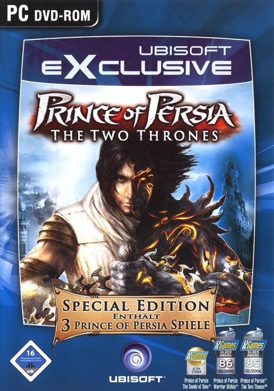 Front Cover for Prince of Persia Trilogy (Windows) (Ubisoft Exclusive release)
