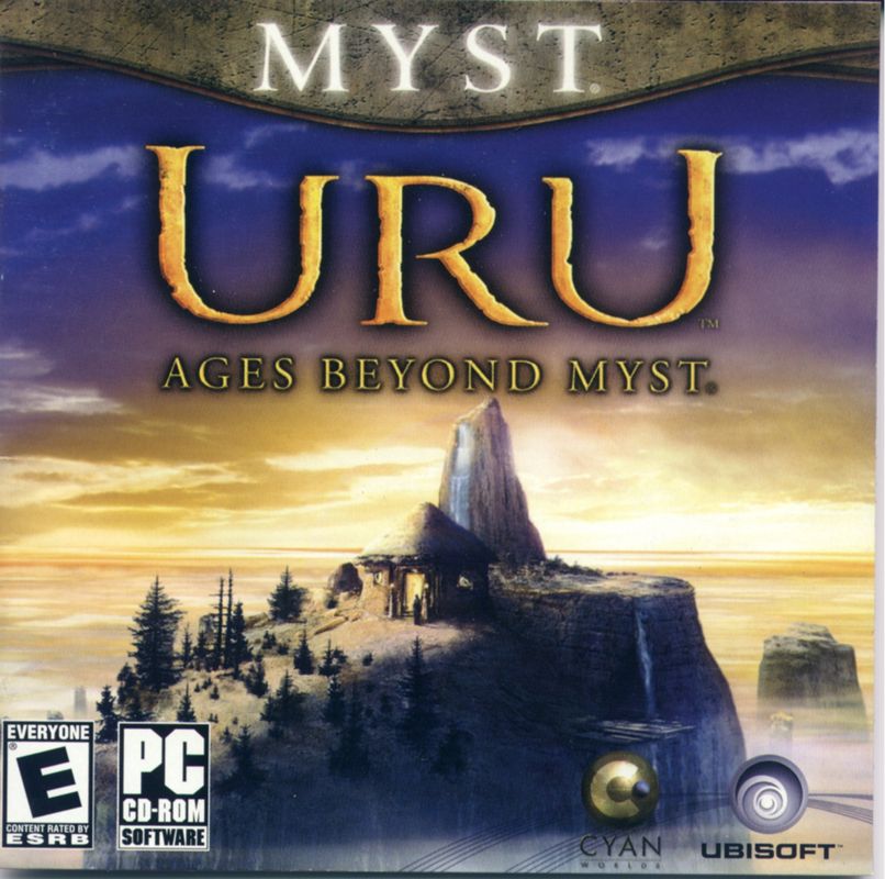 Uru: Ages Beyond Myst cover or packaging material - MobyGames