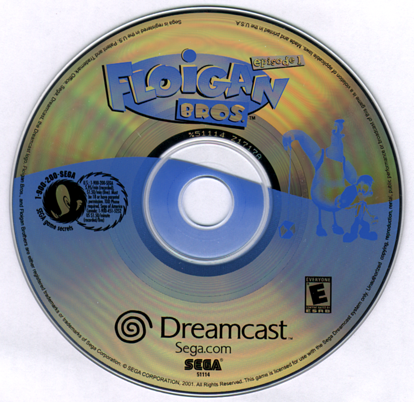 Media for Floigan Bros.: Episode 1 (Dreamcast)