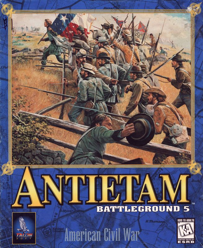 Front Cover for Battleground 5: Antietam (Windows and Windows 3.x)