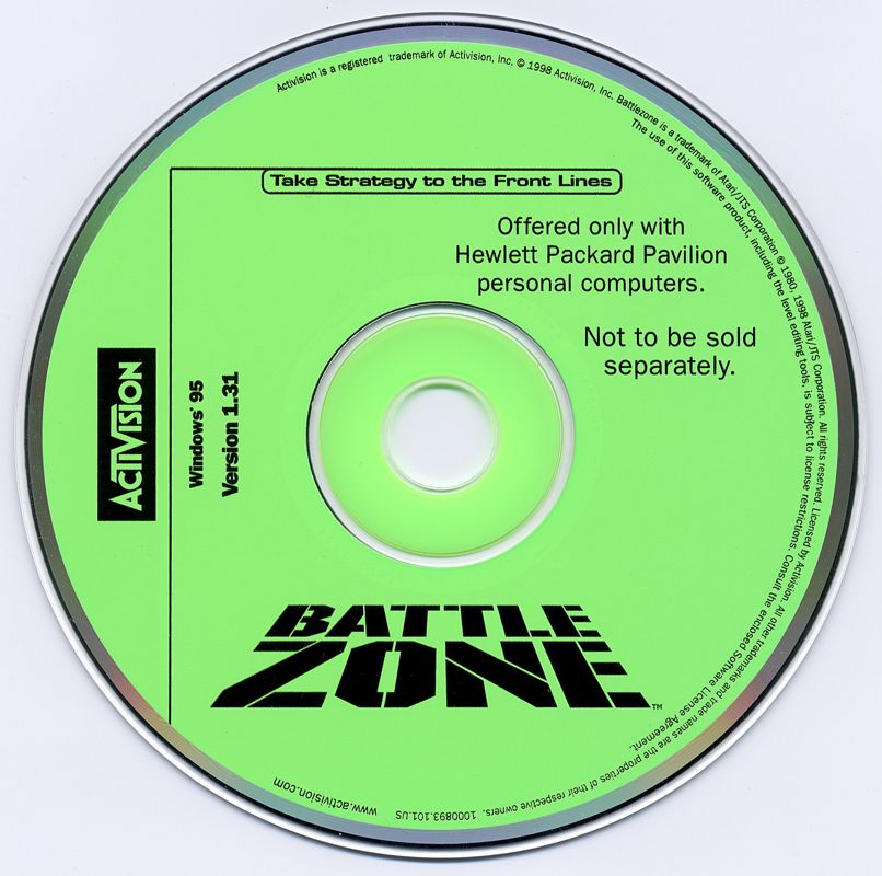 Media for Battlezone (Windows) (Hewlett Packard OEM Version)