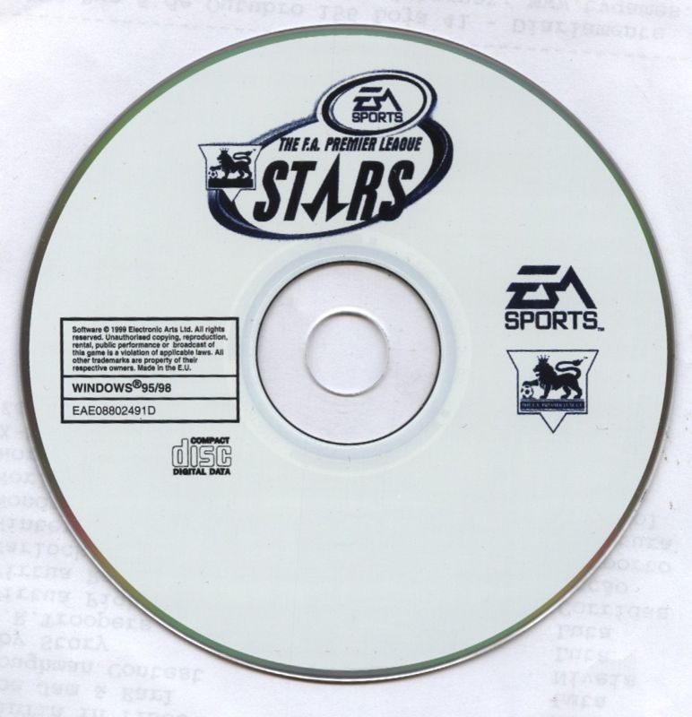 Media for The F.A. Premier League Stars (Windows) (EA Classics release)