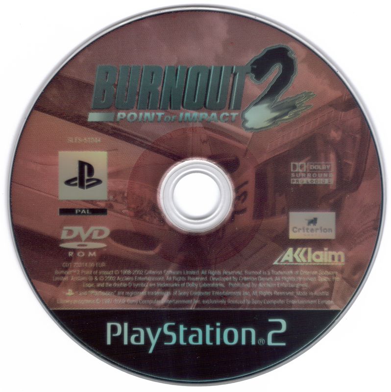 Media for Burnout 2: Point of Impact (PlayStation 2)