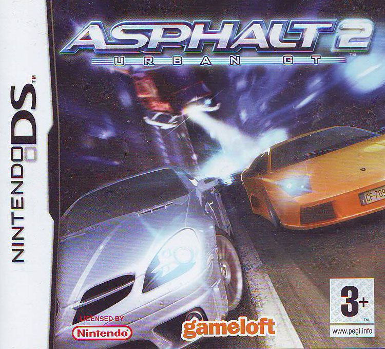 Front Cover for Asphalt: Urban GT 2 (Nintendo DS)