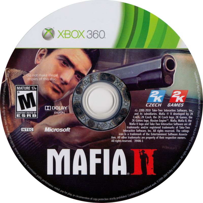 Media for Mafia II (Xbox 360)
