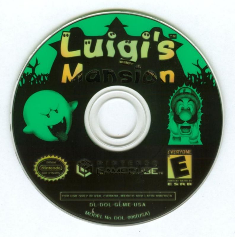 Media for Luigi's Mansion (GameCube)