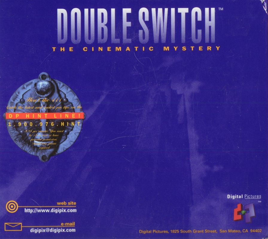 Back Cover for Double Switch (Windows)