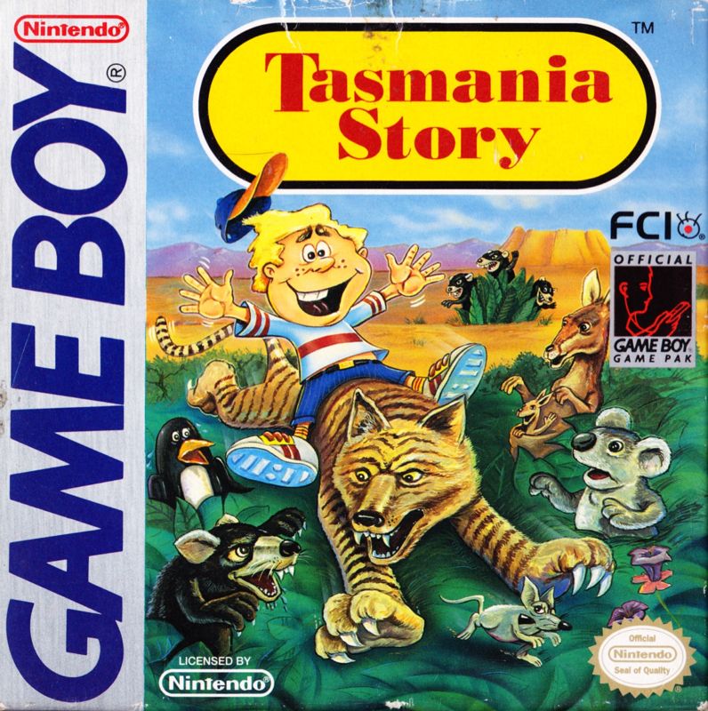 Front Cover for Tasmania Story (Game Boy)
