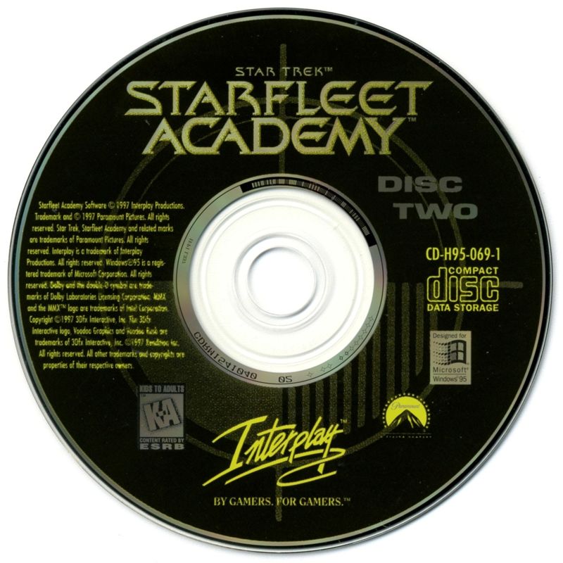 Media for Star Trek: Starfleet Academy (Windows): Disc 2