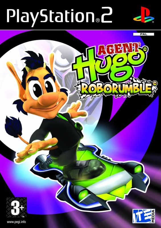 Front Cover for Agent Hugo: RoboRumble (PlayStation 2)