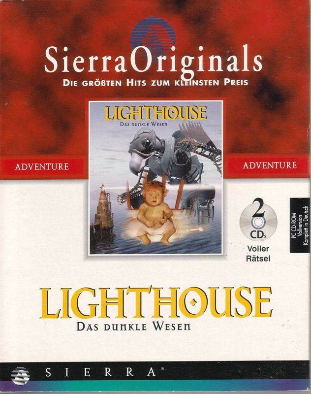 Front Cover for Lighthouse: The Dark Being (DOS and Windows and Windows 3.x) (Sierra Originals Release)