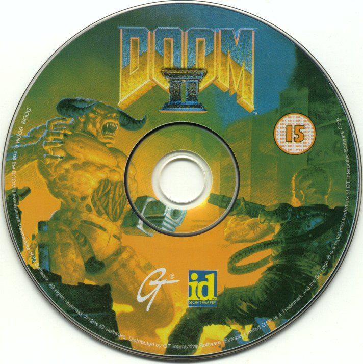 Media for Doom II (DOS) (CD-ROM release)