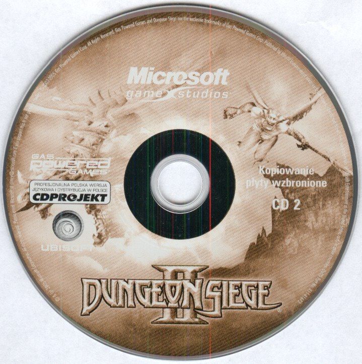 Media for Dungeon Siege II (Windows) (Czarna Edycja release): Disc 2