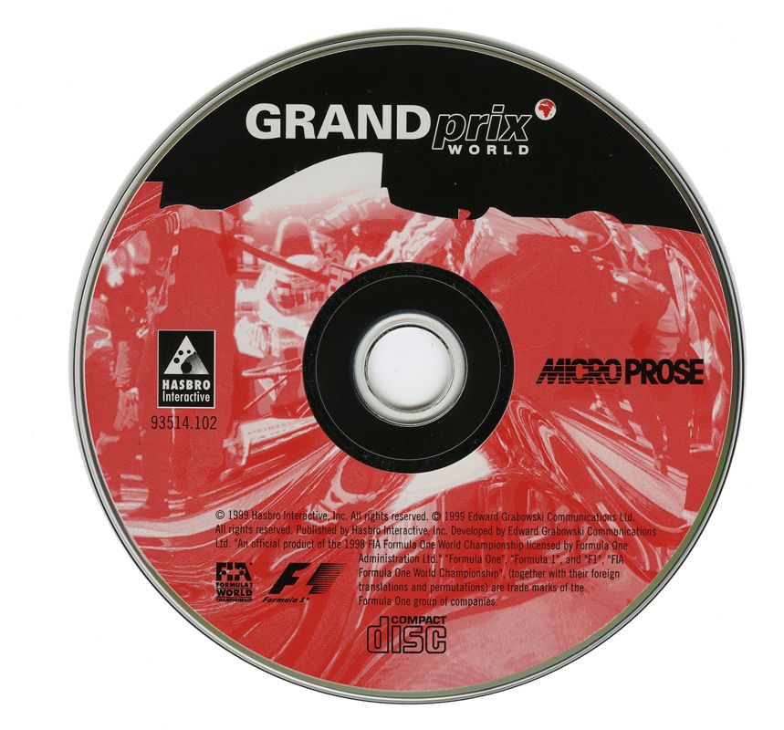 Media for Grand Prix World (Windows)
