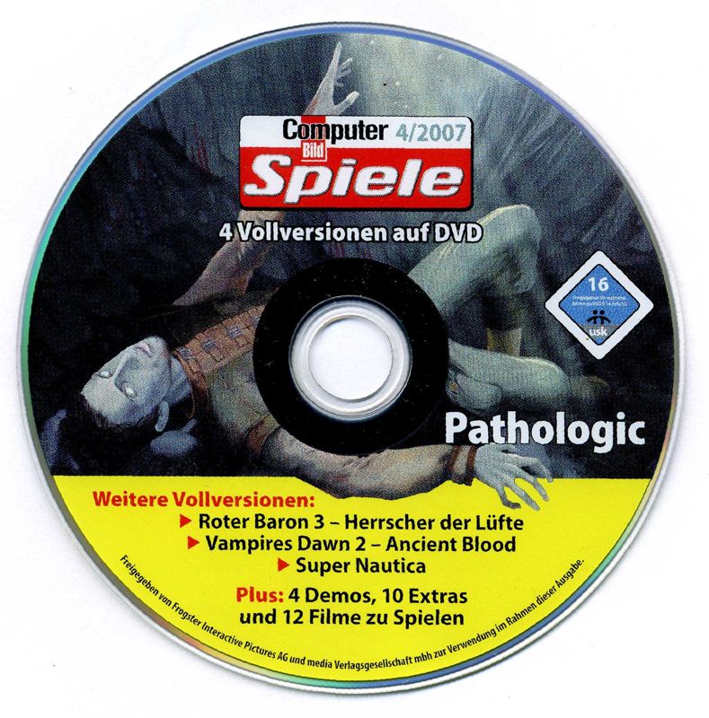 Media for Pathologic (Windows) (Computer Bild Spiele 04/2007 covermount)