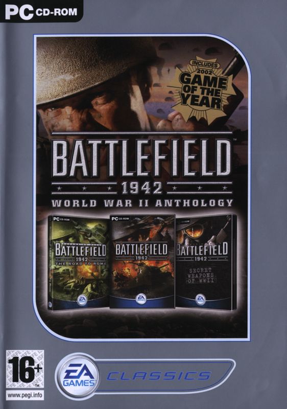 Front Cover for Battlefield 1942: World War II Anthology (Windows) (EA Games Classics release)