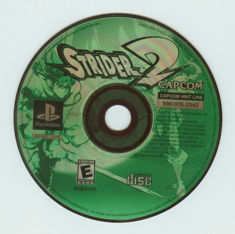 Media for Strider 2 (PlayStation): Disc 1
