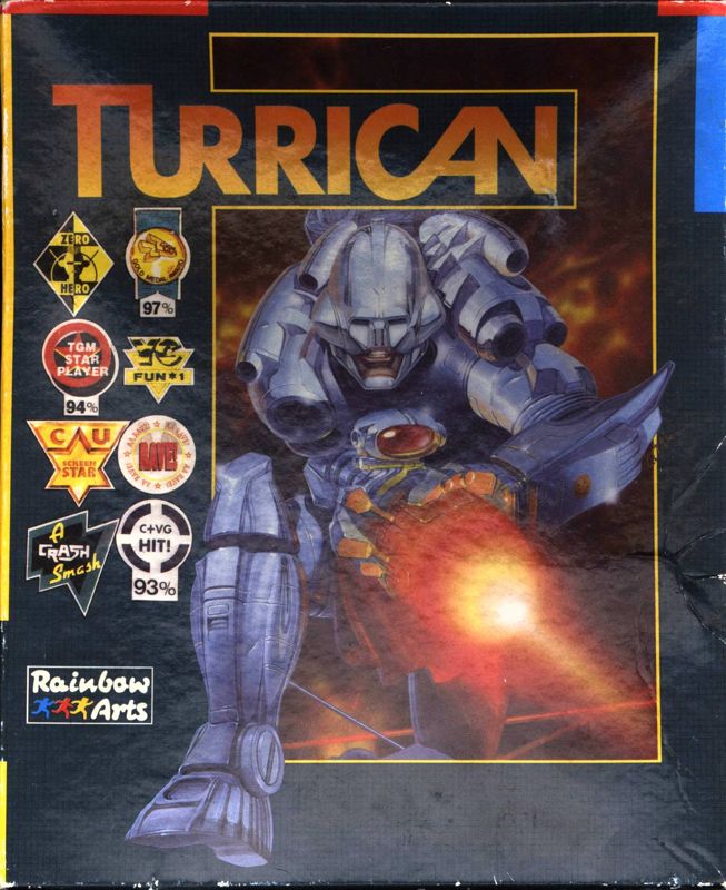 Front Cover for Turrican (Amiga)