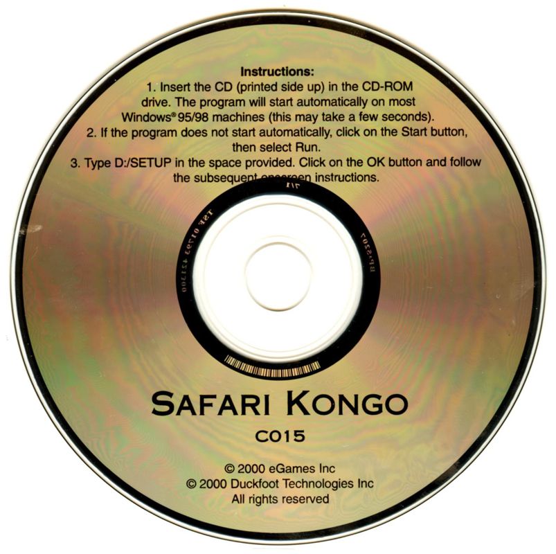 Media for Safari Kongo (Windows)