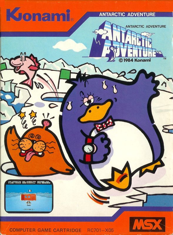 Front Cover for Antarctic Adventure (MSX)