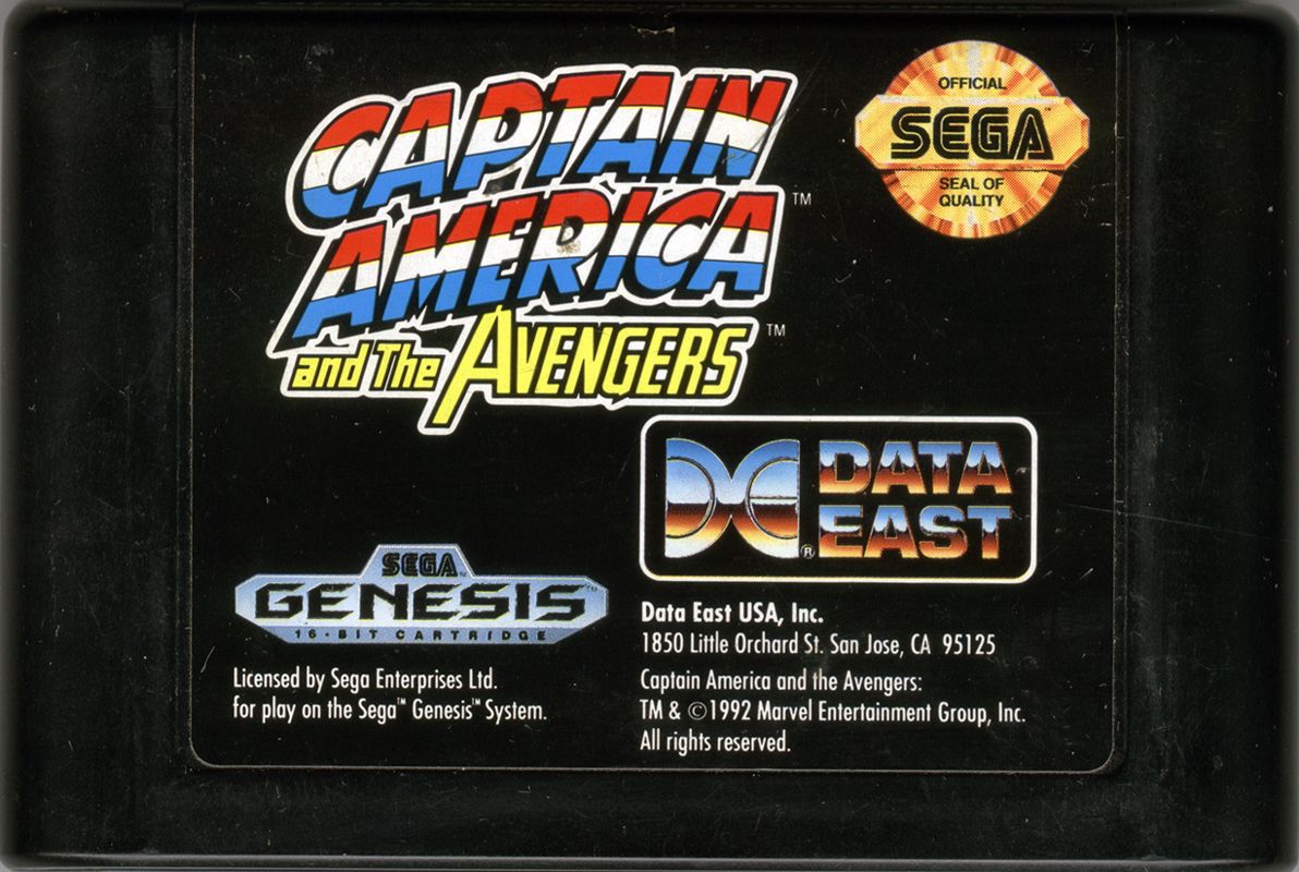 Media for Captain America and the Avengers (Genesis)