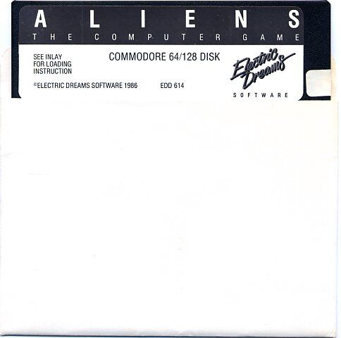 Media for Aliens: The Computer Game (Commodore 64)
