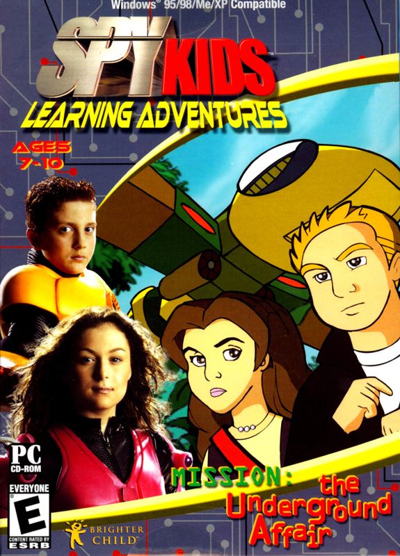 Front Cover for Spy Kids Learning Adventures: Mission: The Underground Affair (Windows) (2004 PC Treasures Budget Release)