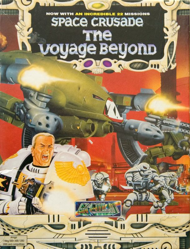 Front Cover for Space Crusade: The Voyage Beyond (Amiga)