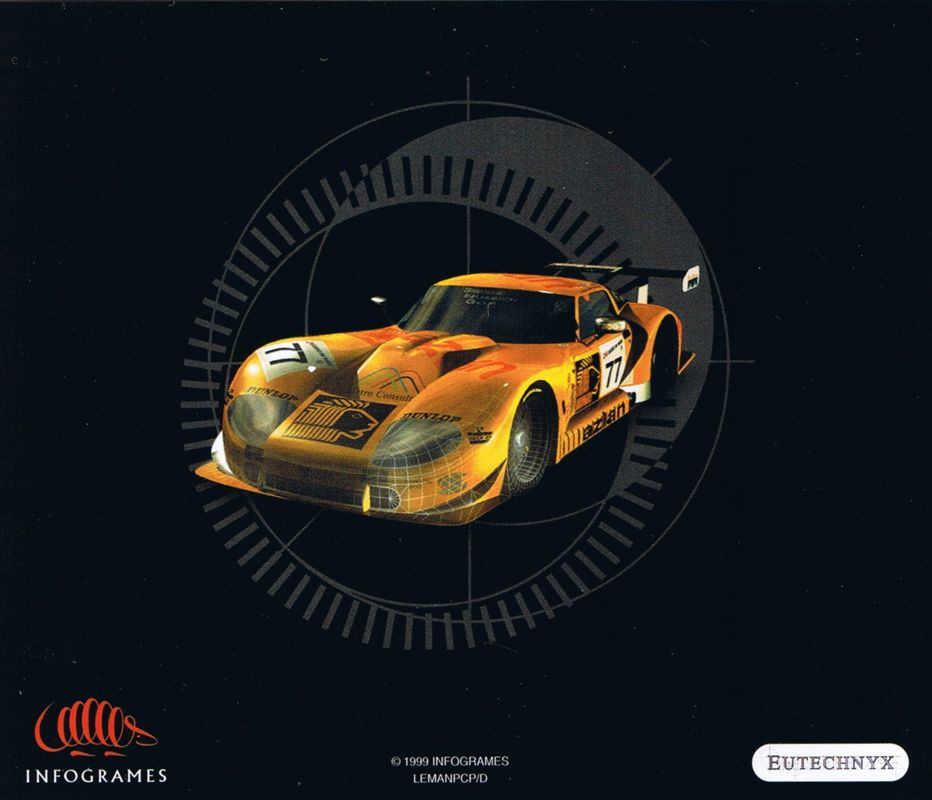 Other for Test Drive: Le Mans (Windows): Jewel case - back