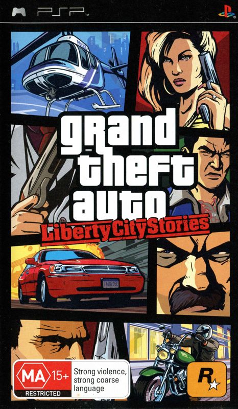 Front Cover for Grand Theft Auto: Liberty City Stories (PSP)