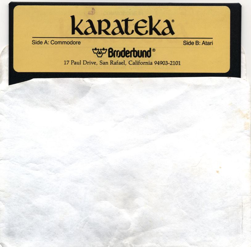 Media for Karateka (Atari 8-bit and Commodore 64)