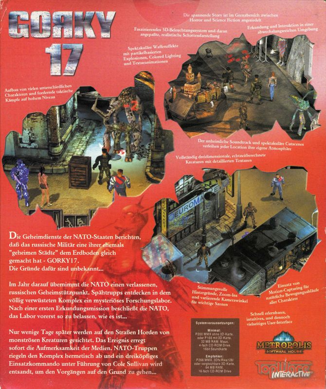 Back Cover for ōdi∙um (Windows)