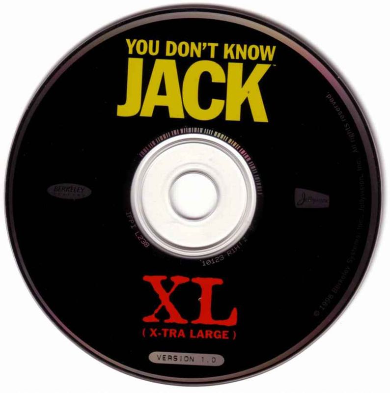 Media for You Don't Know Jack XL: X-Tra Large (Windows and Windows 3.x)