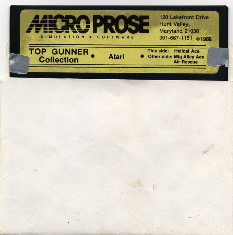 Media for Top Gunner Collection (Atari 8-bit)