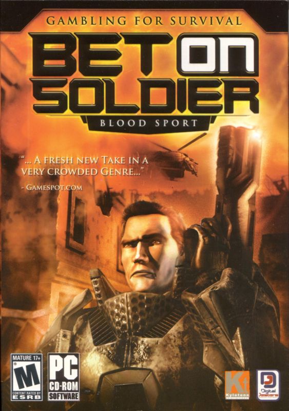 Front Cover for Bet on Soldier: Blood Sport (Windows)