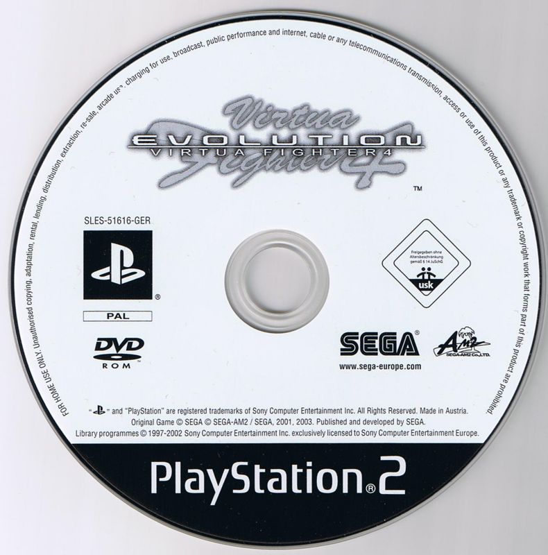 Media for Virtua Fighter 4: Evolution (PlayStation 2)