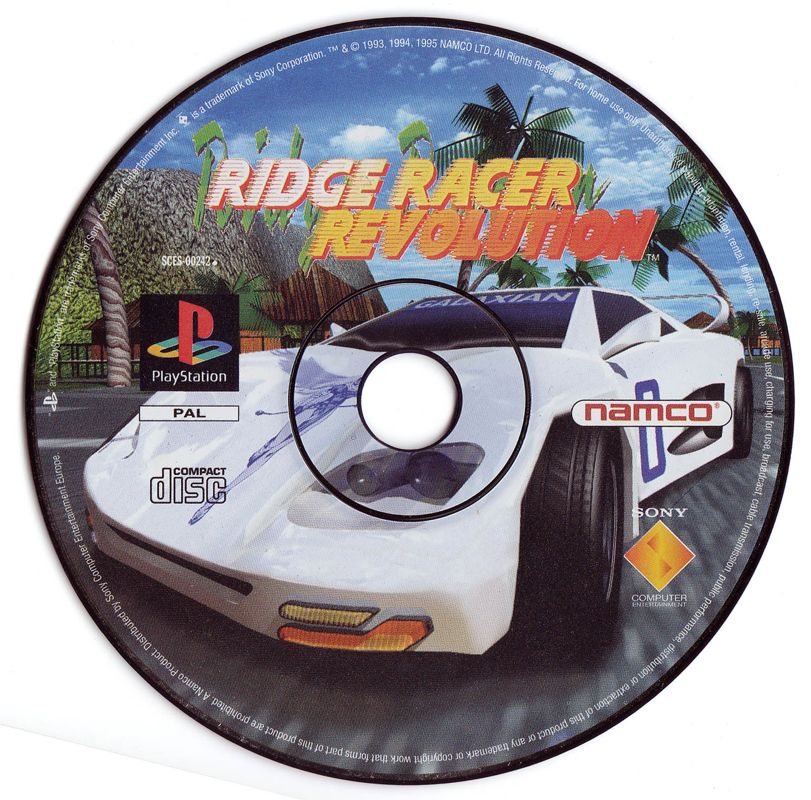 Media for Ridge Racer Revolution (PlayStation)